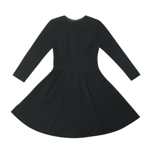 Elle Oh Elle Black Zipper Dress - Picture 2 of 3